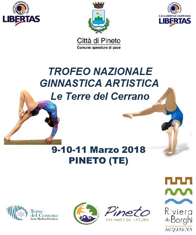 testatina trofeo pineto ginnastica con loghi